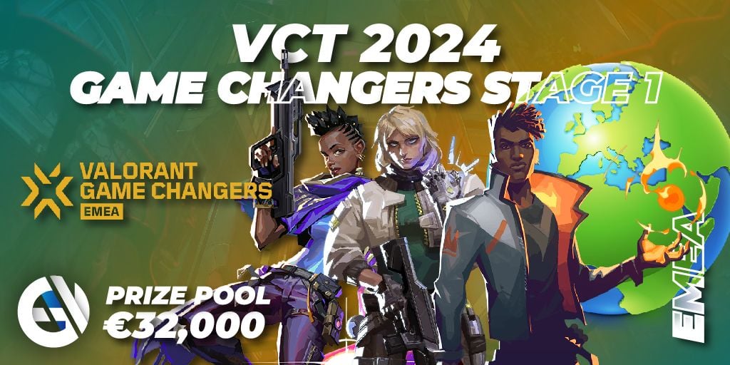 VCT 2024 Game Changers EMEA Stage 1 🎮 VALORANT tournoi 📅 Calendrier